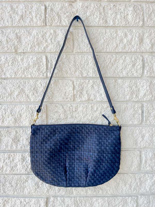 Clare V. Moyen Messenger Bag - Bleu Marine