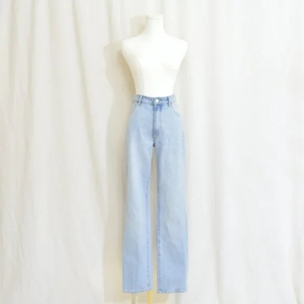 Rollas Original High Rise Straight Jeans