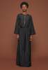 Loup Charmant Maxine Kaftan - Black - Thumbnail 2