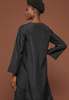 Loup Charmant Maxine Kaftan - Black - Thumbnail 4