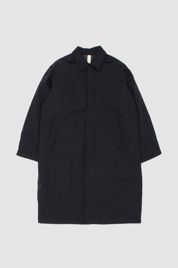 ジャケット・アウター Sunflower Relaxed Nylon Coat - Black 50 Sunflower Relaxed Nylon Coat - Black | Wallace Mercantile Shop