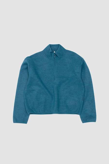 トップス SUNFLOWER WOOL ZIP NAVY Sunflower Wool Zip - Navy | Garmentory
