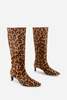 "INTENTIONALLY __________." Seville Knee High Boot - Cheetah - Thumbnail 3
