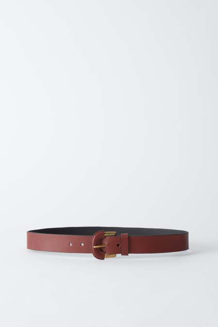 Pre-Loved Paul Harnden Shoemakers Black Leather Belt