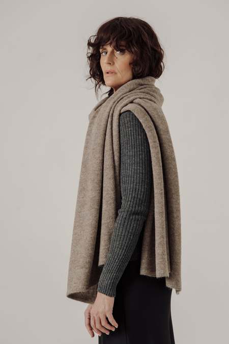 ジャケット・アウター cecilie telle high neck poncho Cecilie Telle on Instagram: “Marta in dk cobalt high neck