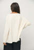 Album di Famiglia Crinkle Cotton Long Sleeve Top - Thumbnail 6