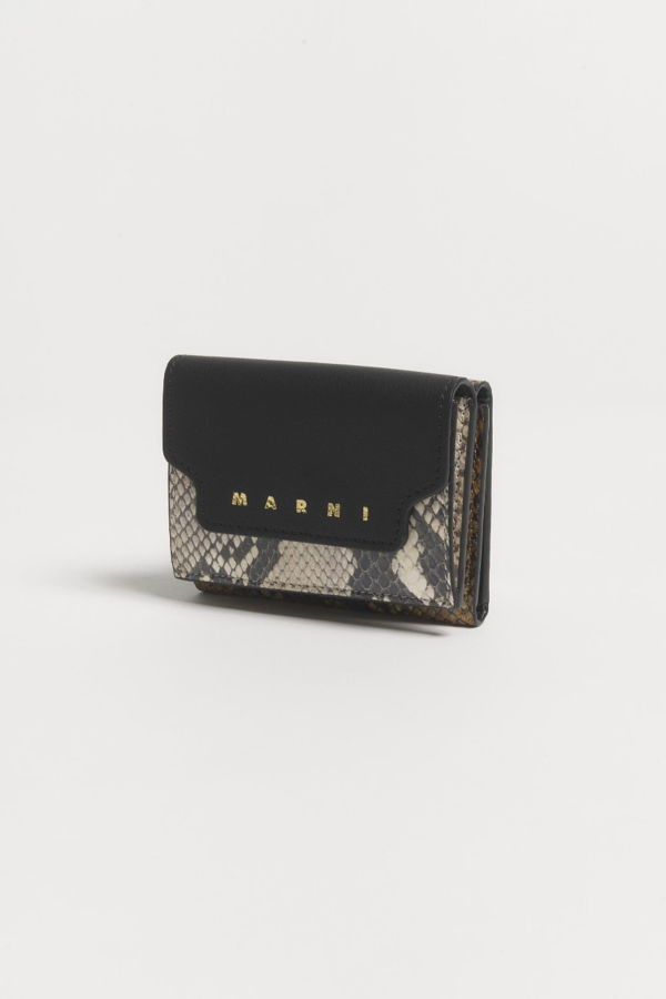 Marni Trifold Wallet with Symbol Logo