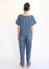 Maelu Designs Lounge Pant - Indigo Twiggy - Thumbnail 4
