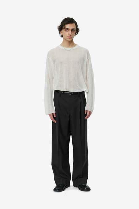 mfpen Scene Trousers - Dark Grey Stripe | Garmentory