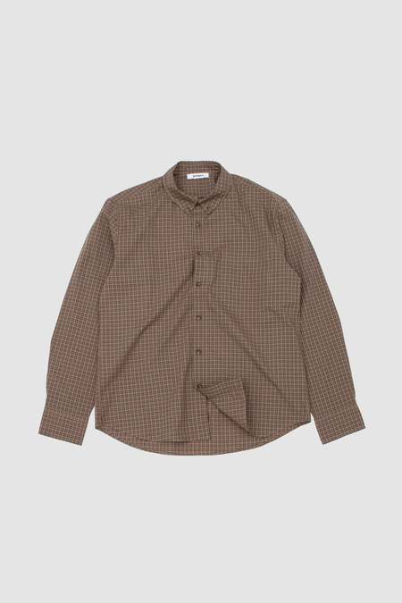 【KAPITAL KOUNTRY】ウールタータンチェックKAKASHIシャツ L Pre-loved] Kapital Denim Kakashi Shirt | Garmentory