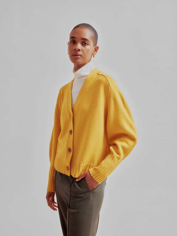 SAYAKA DAVIS NEW YORK Balloon Sleeve Cardigan