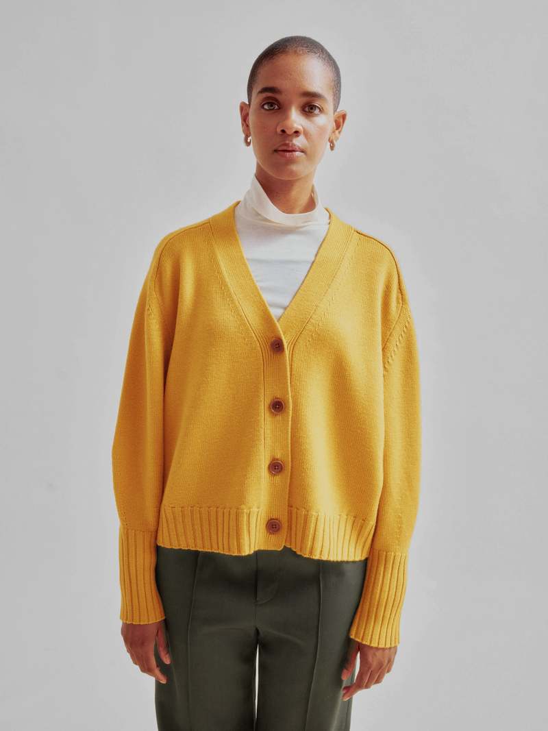 SAYAKA DAVIS NEW YORK Balloon Sleeve Cardigan