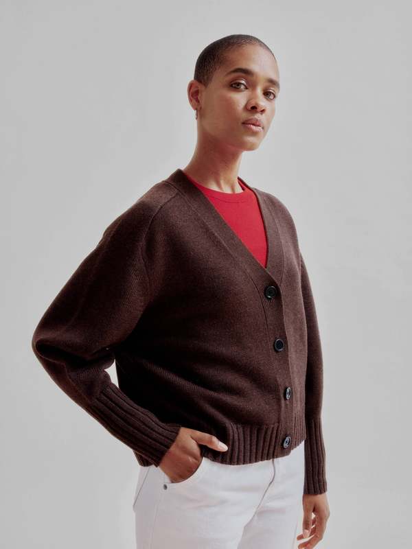 SAYAKA DAVIS NEW YORK Balloon Sleeve Cardigan