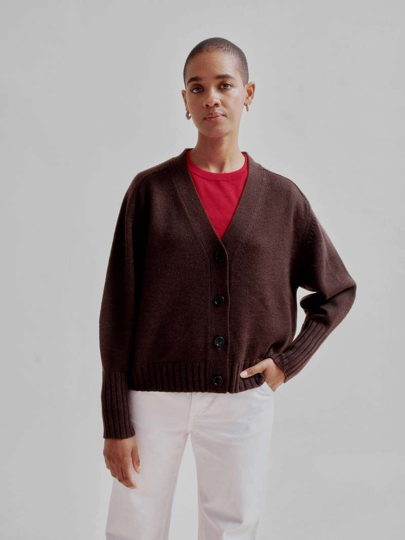 SAYAKA DAVIS NEW YORK Balloon Sleeve Cardigan