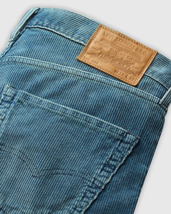 Levi's 568 Loose Straight Corduroy Payday Indigo Jeans