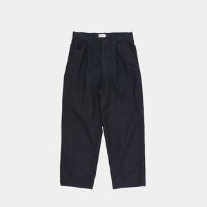 Still By Hand 12oz Denim 1 Tuck Pants | Garmentory
