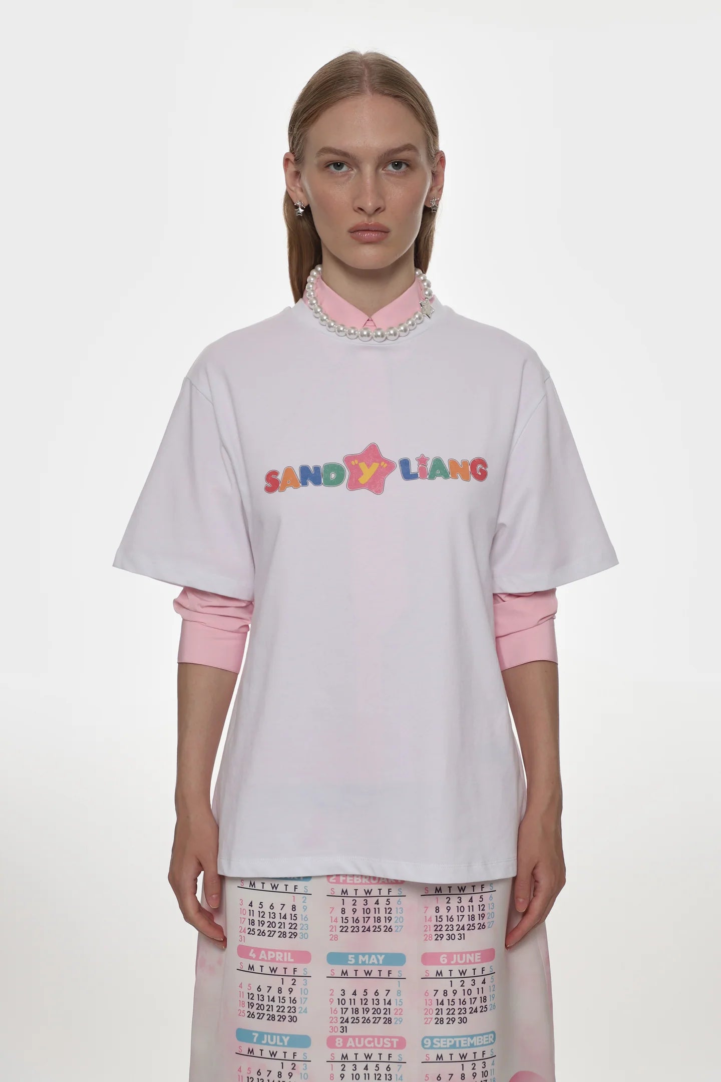 Sandy Liang Toy Tee - White | Garmentory