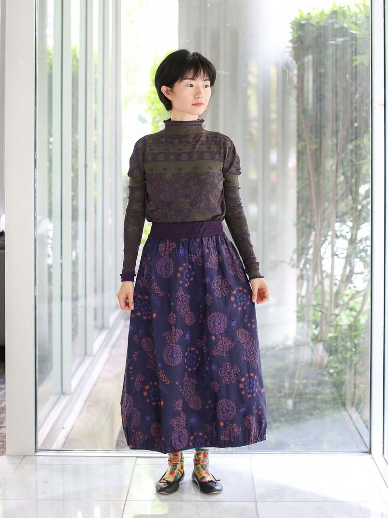 M.& Kyoko Woven Skirt (1483)