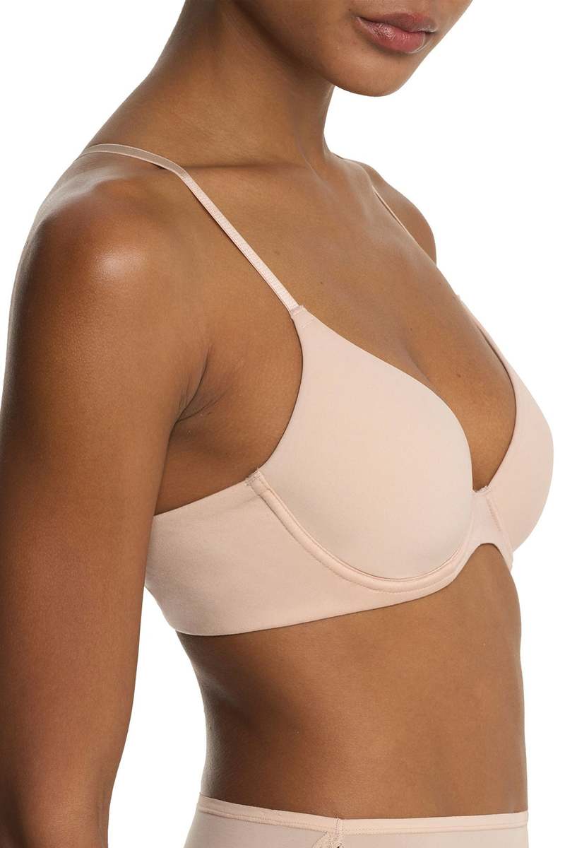 Natori Soft Focus Convertible Contour Underwire Bra - Light Mocha