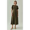 Exquise USA Elodie Dress - Khaki - Thumbnail 1