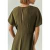 Exquise USA Elodie Dress - Khaki - Thumbnail 9