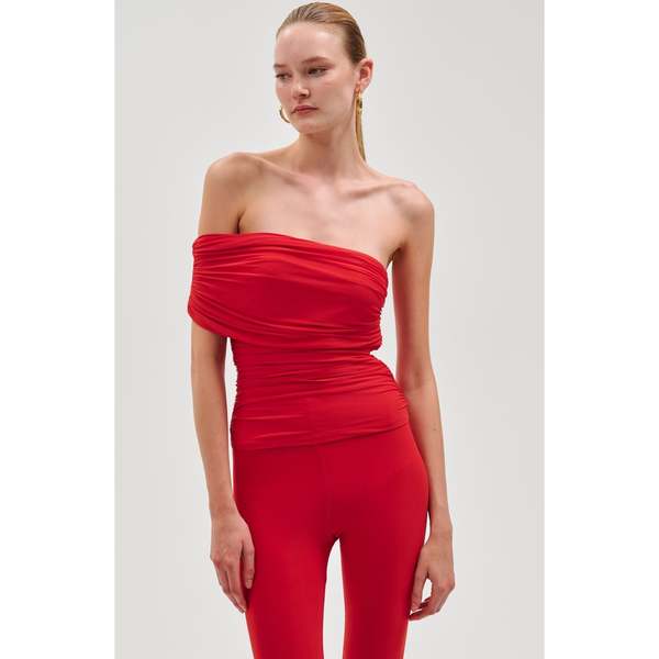 Ronny Kobo Ranada Top - Flame | Garmentory