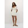 Faithfull The Brand Sophia Mini Dress - White - Thumbnail 1