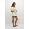 Faithfull The Brand Sophia Mini Dress - White - Thumbnail 3