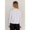 Donni. Jersey Long Sleeve Tee - Powder - Thumbnail 3