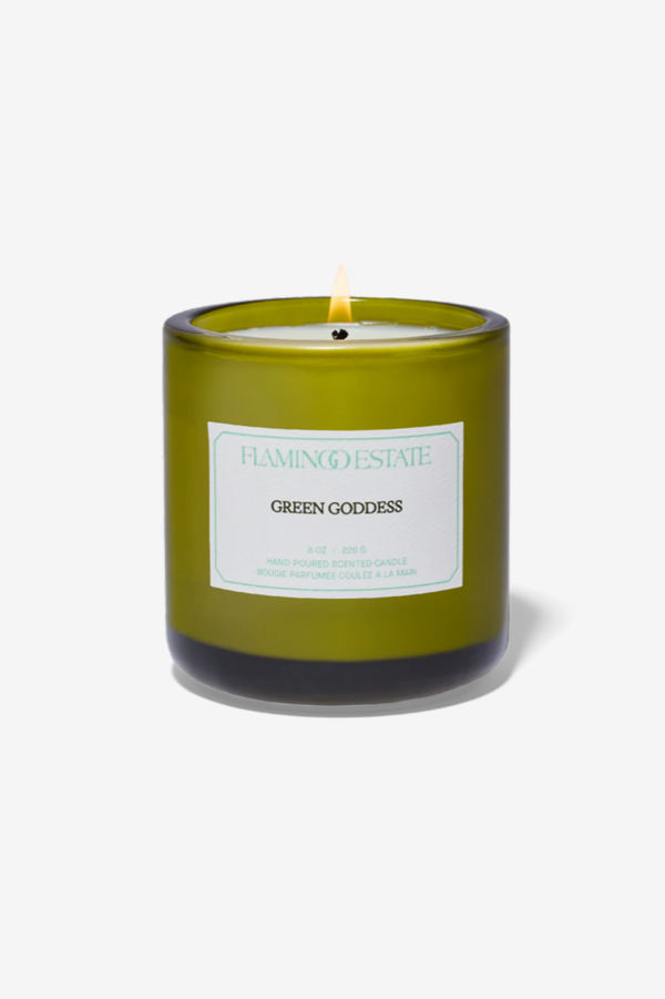 Flamingo Estate Green Goddess Candle