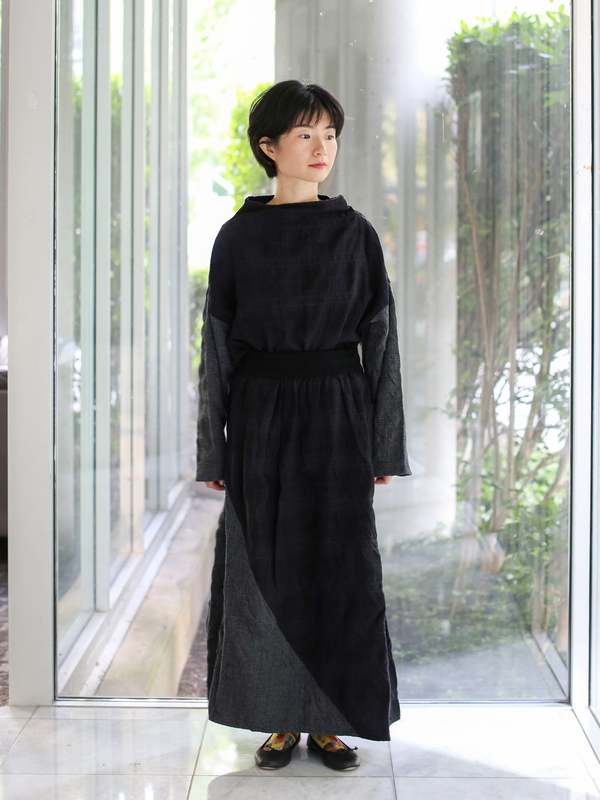 M.& Kyoko Fuga Fuga Woven Skirt (7468)