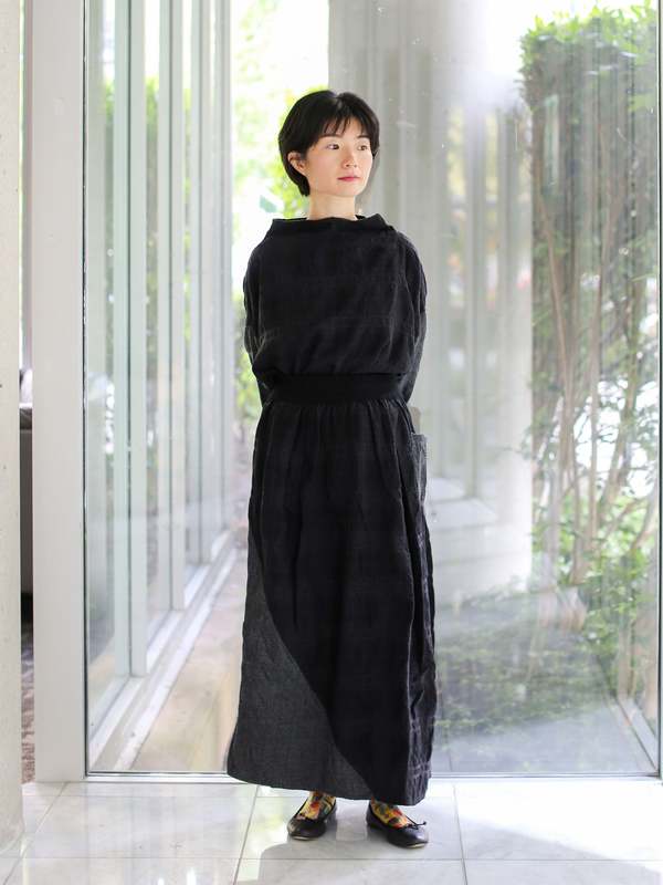 M.& Kyoko Fuga Fuga Woven Skirt (7468)