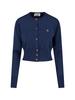 Vivienne Westwood Bea Cardigan - Navy - Thumbnail 1
