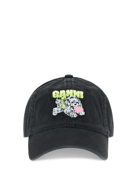 GANNI ガニー キャップ CAP DENIM デニム ロゴ 刺繍 5890 楽天市場】GANNI ガニー ベースボールキャップ CAP HAT DENIM