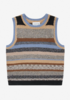 Munthe Lytti Knit Vest - Striped - Thumbnail 6