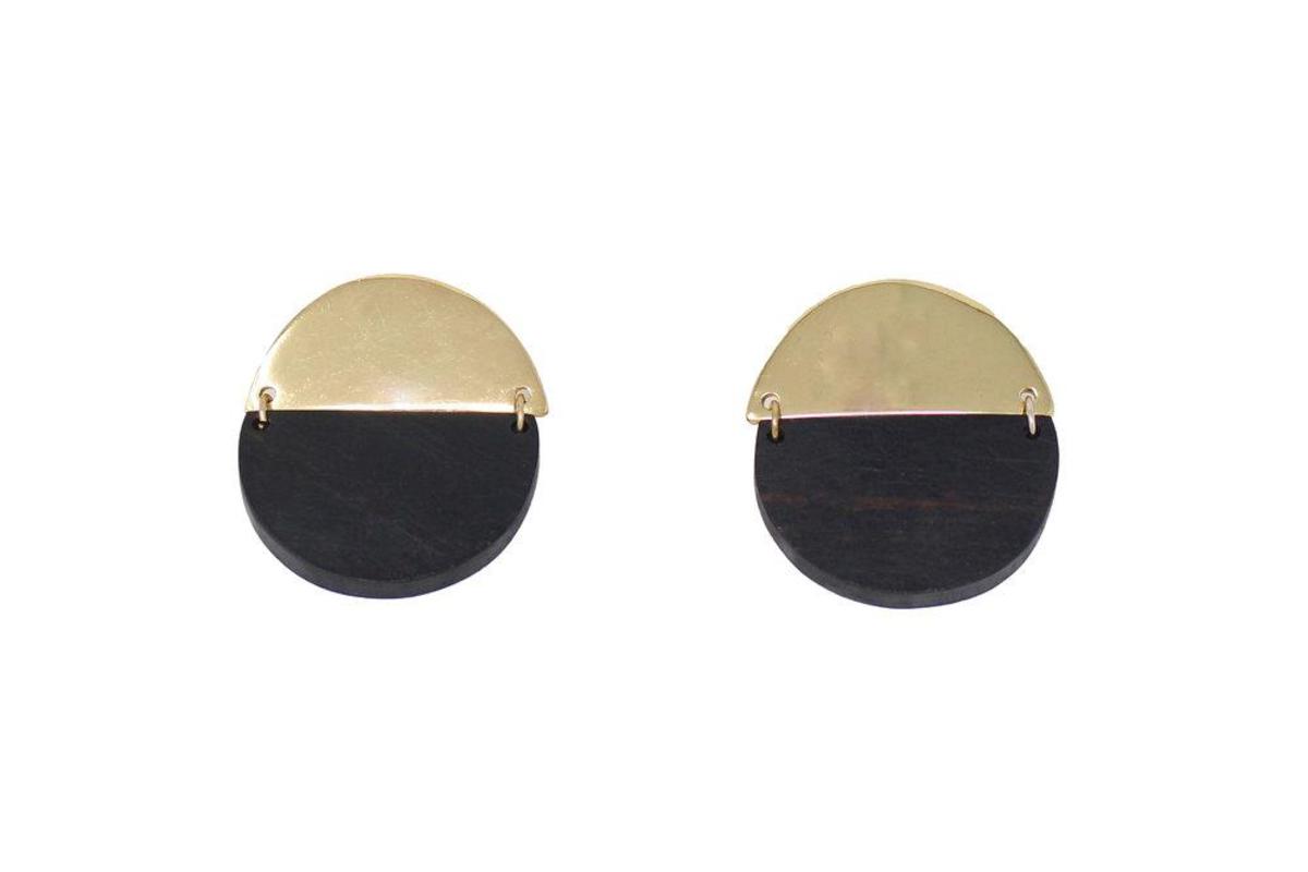 Sophie Monet The Medallion Earrings - Image 1 of 1