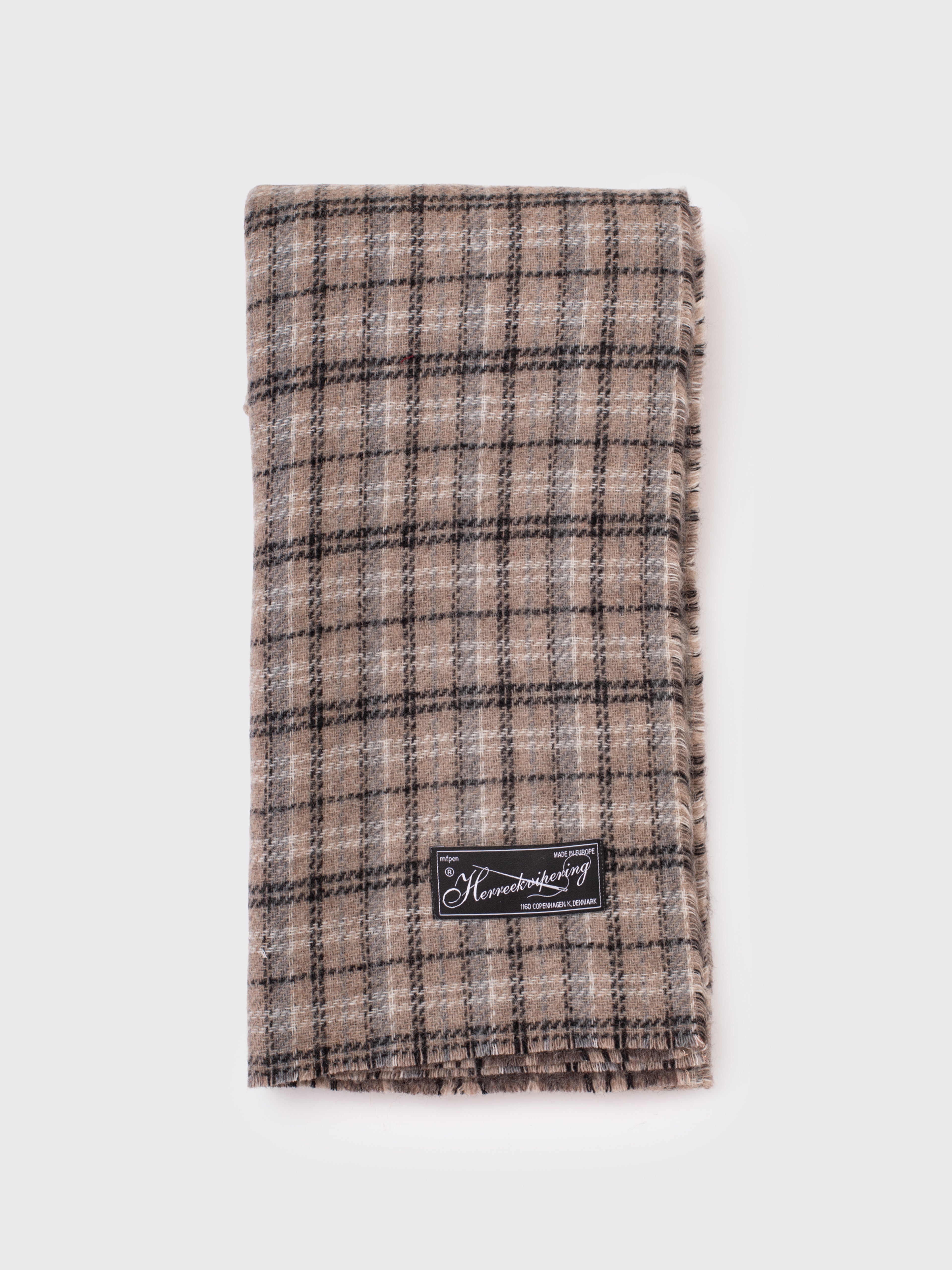 mfpen Wool Scarf - Brown | Garmentory
