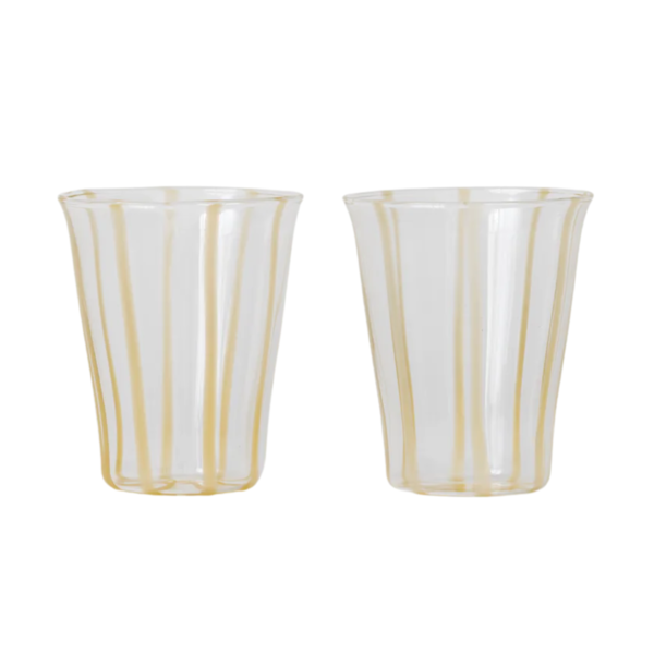 Sophie Lou Jacobsen Le Petit Verre Bonbon Glass Set of 2 Sophie Lou Jacobsen Le Petit Verre Bonbon Glass Set of 2