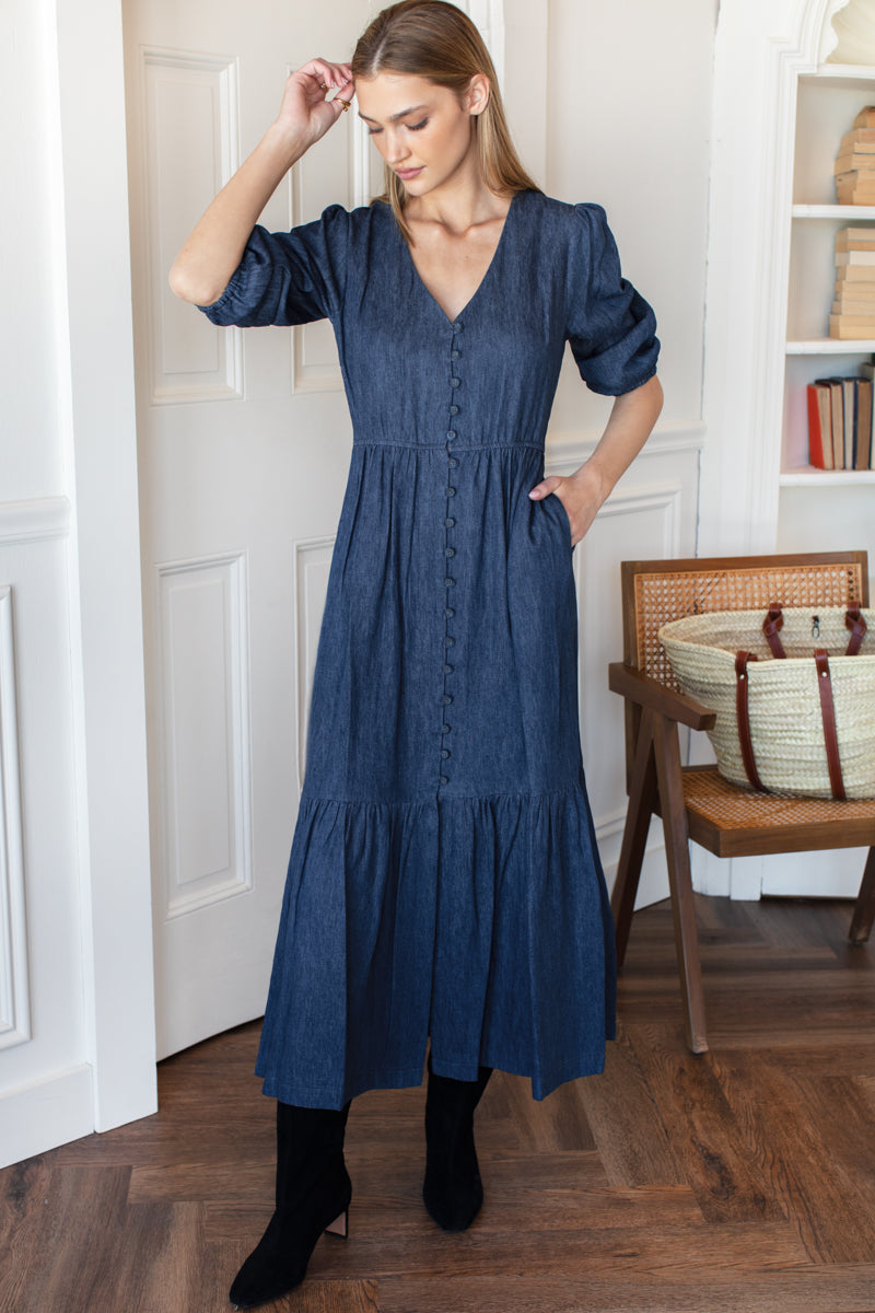 atelier blue dress Asteria