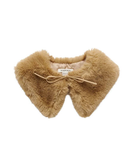 Cecilie Telle High Neck Lambswool Poncho - Cocoa | Garmentory