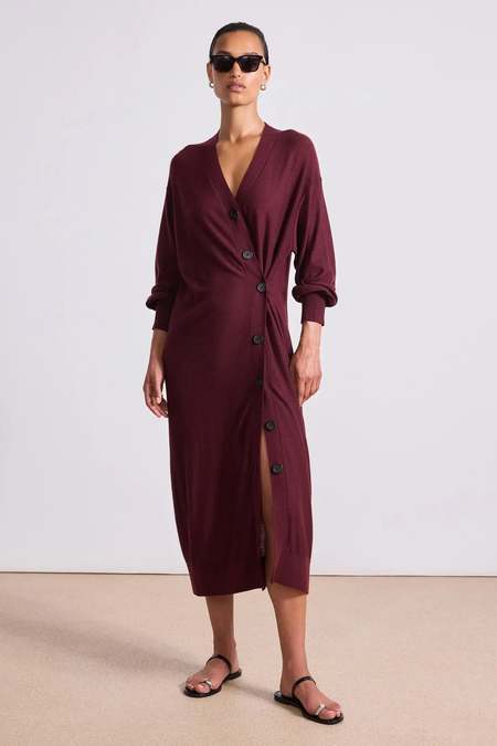 Baserange Clavo Dress - Blue Black | Garmentory