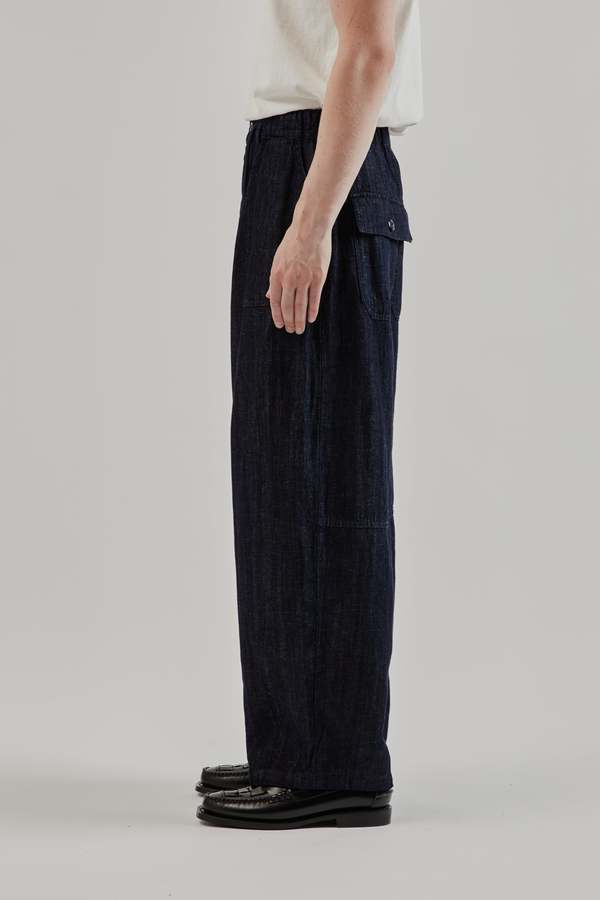 FRIZMWORKS Denim Balloon Pants - Indigo | Garmentory