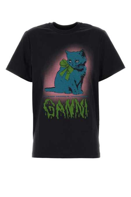トップス Ganni Rainbow Smiley T-shirt Ganni - Rainbow Smiley T-shirt | HBX - Globally Curated