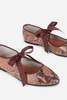 INTENTIONALLY __________. Valley Snake Ballet Flat - Thumbnail 9