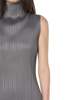 Pleats Please by Issey Miyake Basic Mock Neck Top - Thumbnail 4
