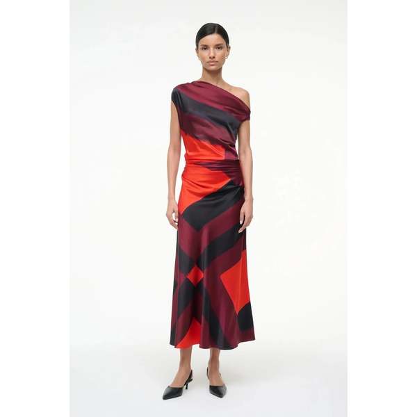 Staud Phare Silk Dress