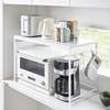 Yamazaki Home Kitchen Appliance Rack With Steel Side Panel Countertop Shelf - Thumbnail 1