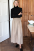 Emerson Fry Soft Pleated Maxi Skirt - Thumbnail 2