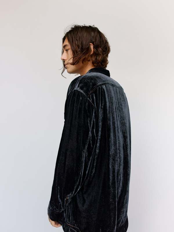 Magliano Black Velvet Officina Pijama Shirt