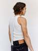 Magliano Dirty White Cotton Nudo Wrapped Tank Top - Thumbnail 2